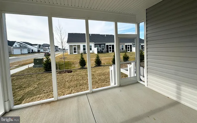a view of a balcony with city view