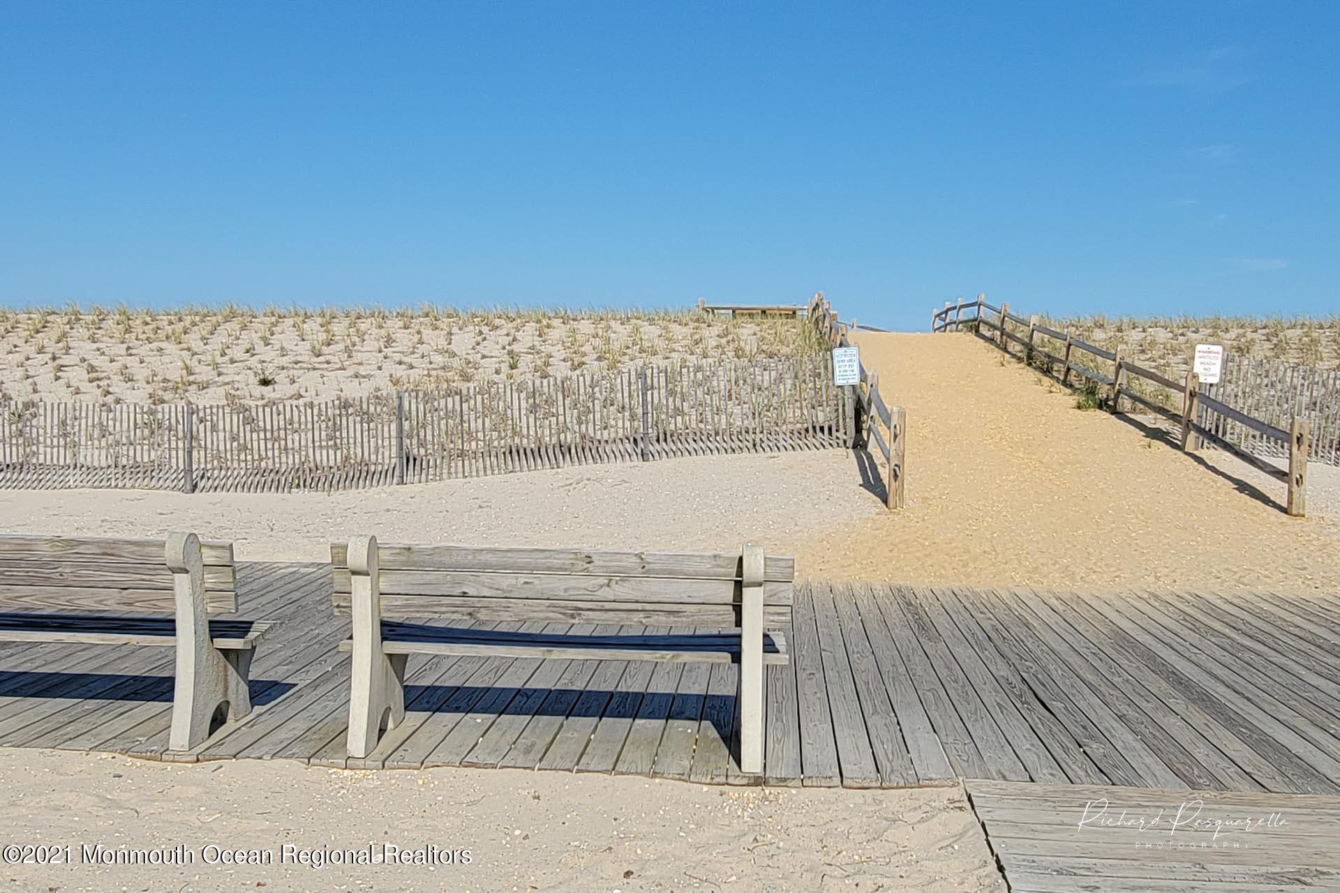 1 Brooklyn Avenue Lavallette, NJ 08735 - Photo 48 of 55 a view of roof with potted plants and sky view