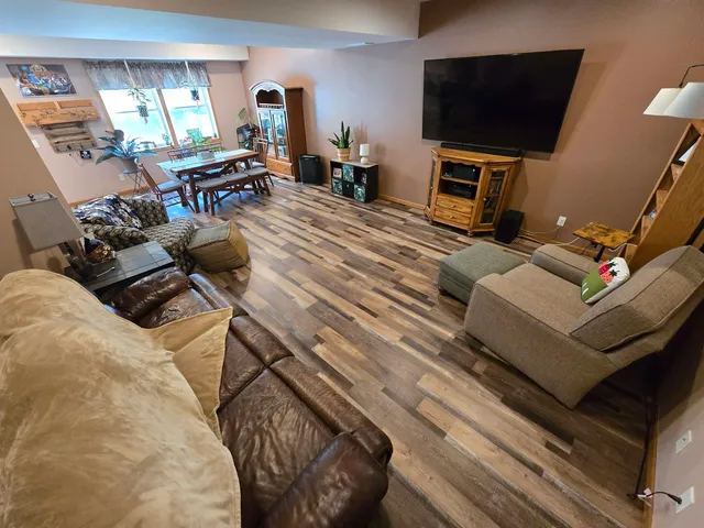 a view of an entryway with a window