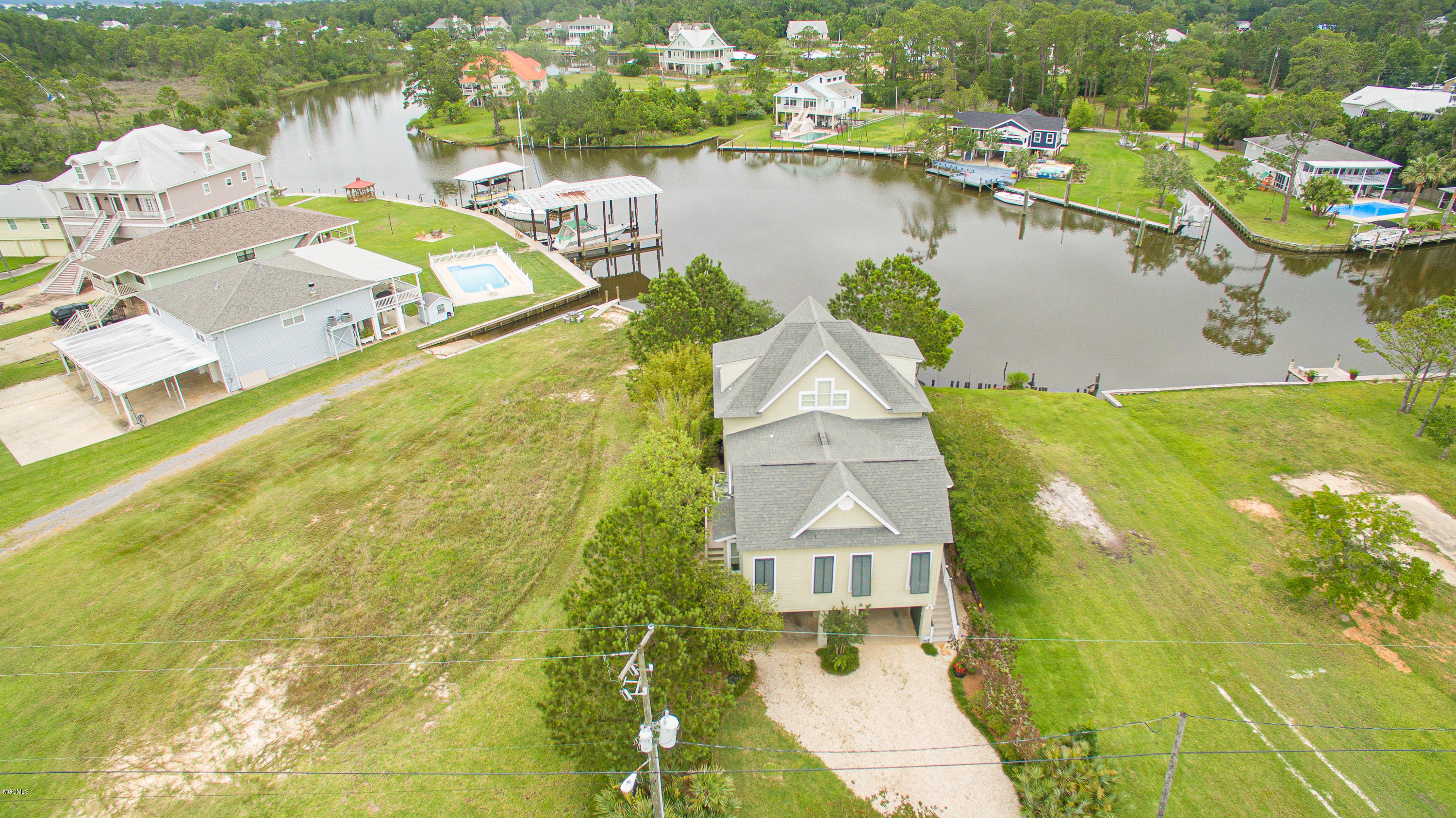 79 Poindexter Drive Pass Christian, MS 39571 - Photo 2 of 32 aerial 3