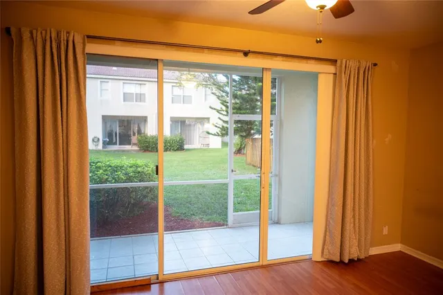 a view of front door and porch