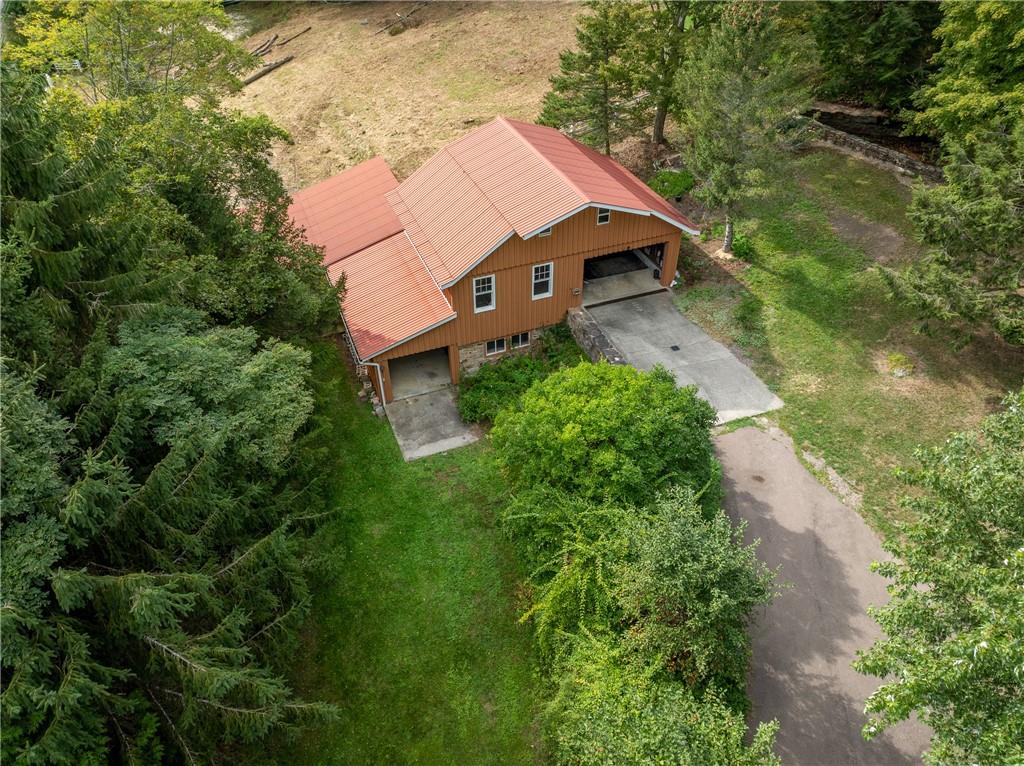 652 Tub Mill Run Road West Salisbury, PA 15565 - Photo 3 of 48 an aerial view of a house with a yard