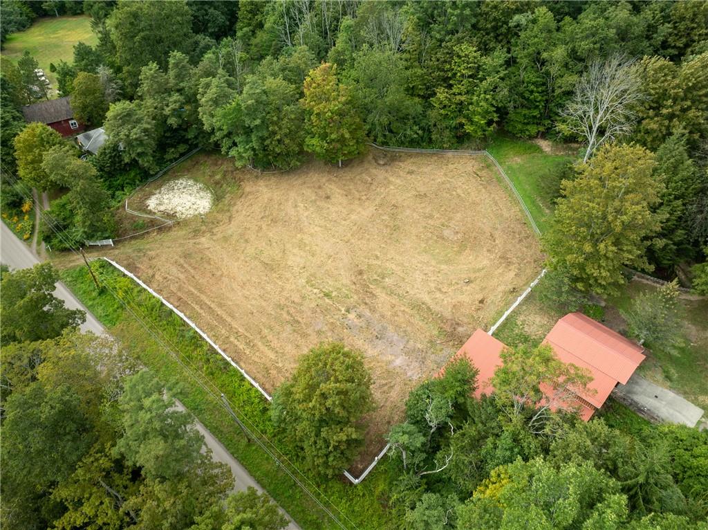 652 Tub Mill Run Road West Salisbury, PA 15565 - Photo 32 of 48 an aerial view of a house with a yard and large trees