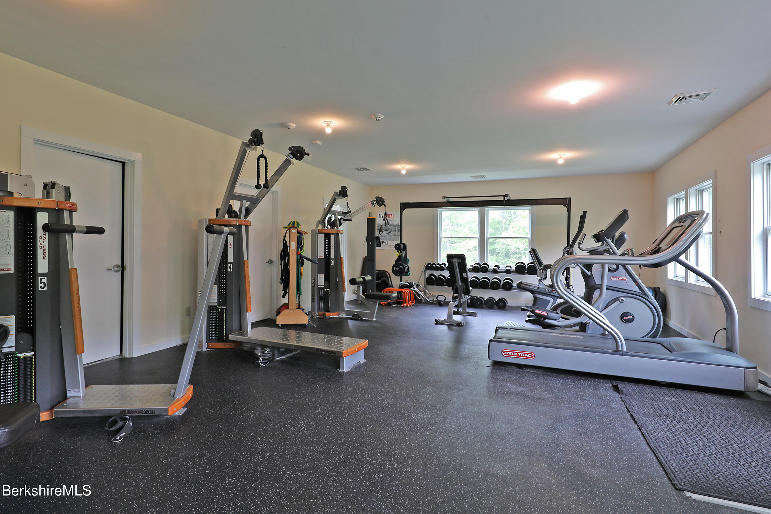 458 Monterey Road Great Barrington, MA 01230 - Photo 21 of 36 a view of a room with gym equipment