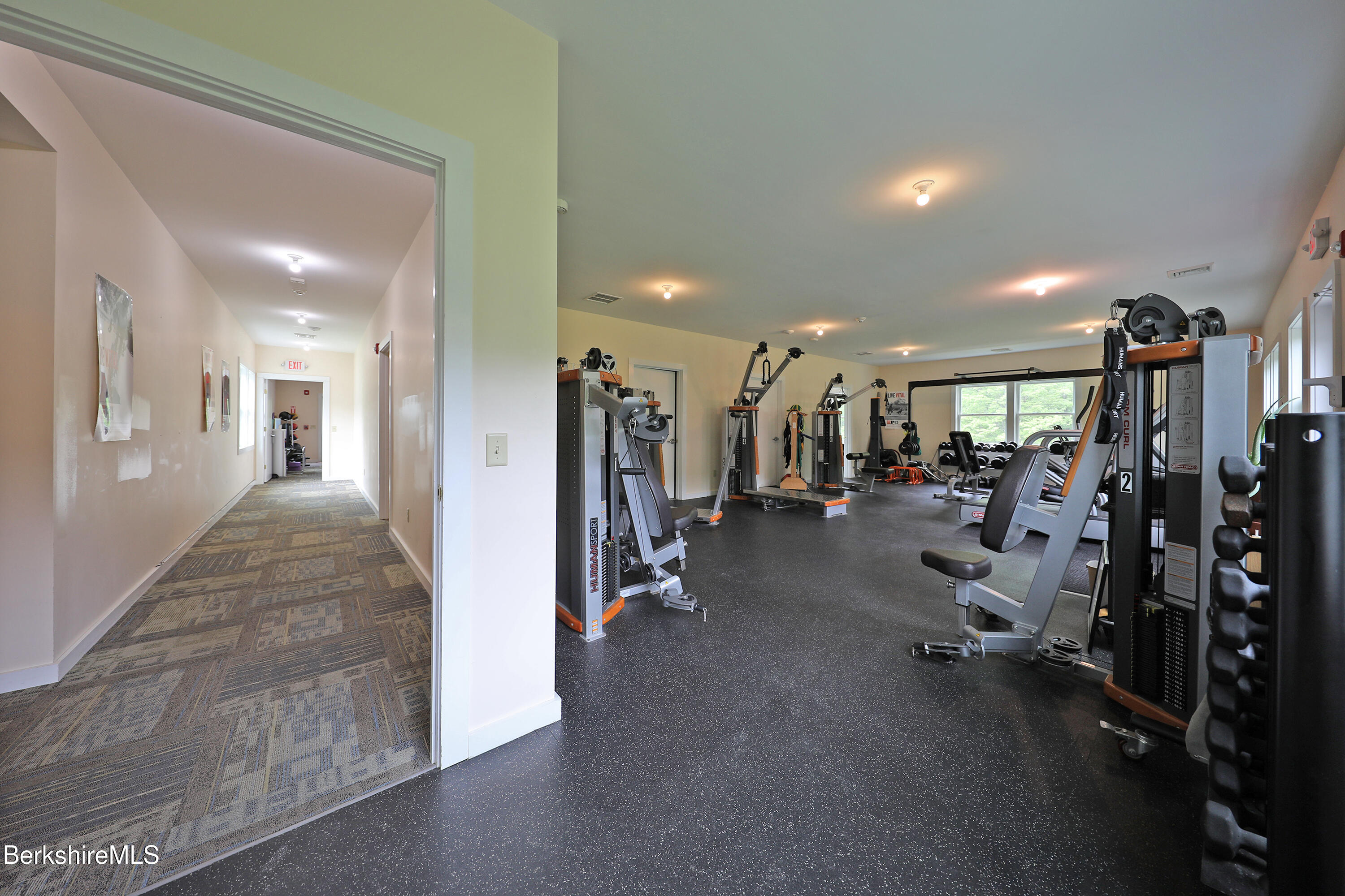 458 Monterey Road Great Barrington, MA 01230 - Photo 26 of 36 a view of a room with gym equipment