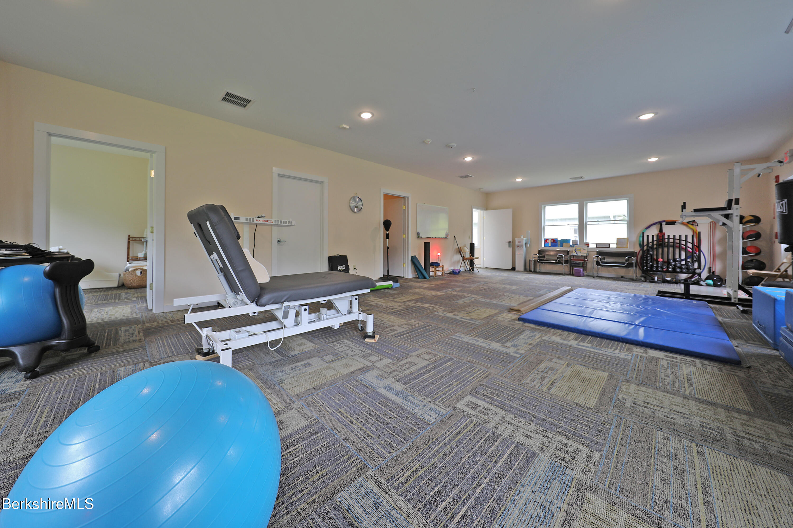 458 Monterey Road Great Barrington, MA 01230 - Photo 31 of 36 a view of a room with gym equipment