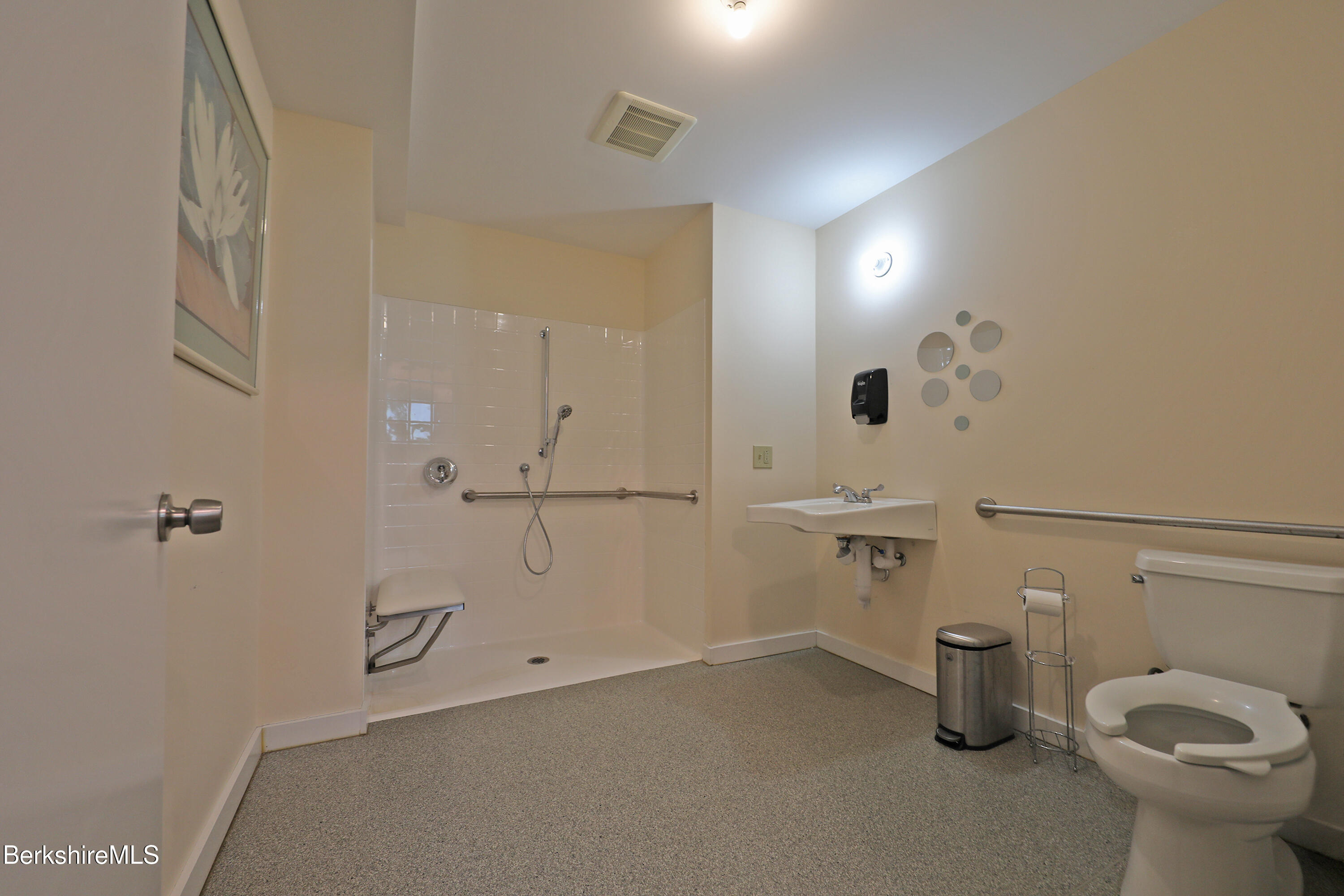 458 Monterey Road Great Barrington, MA 01230 - Photo 34 of 36 a bathroom with a toilet sink and shower