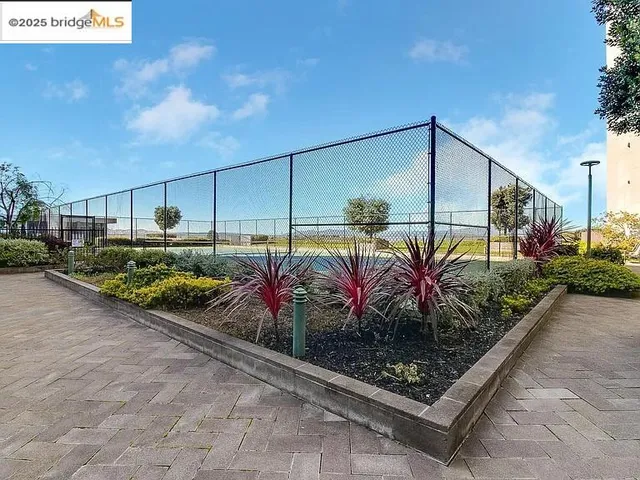 a view of a city with tall buildings