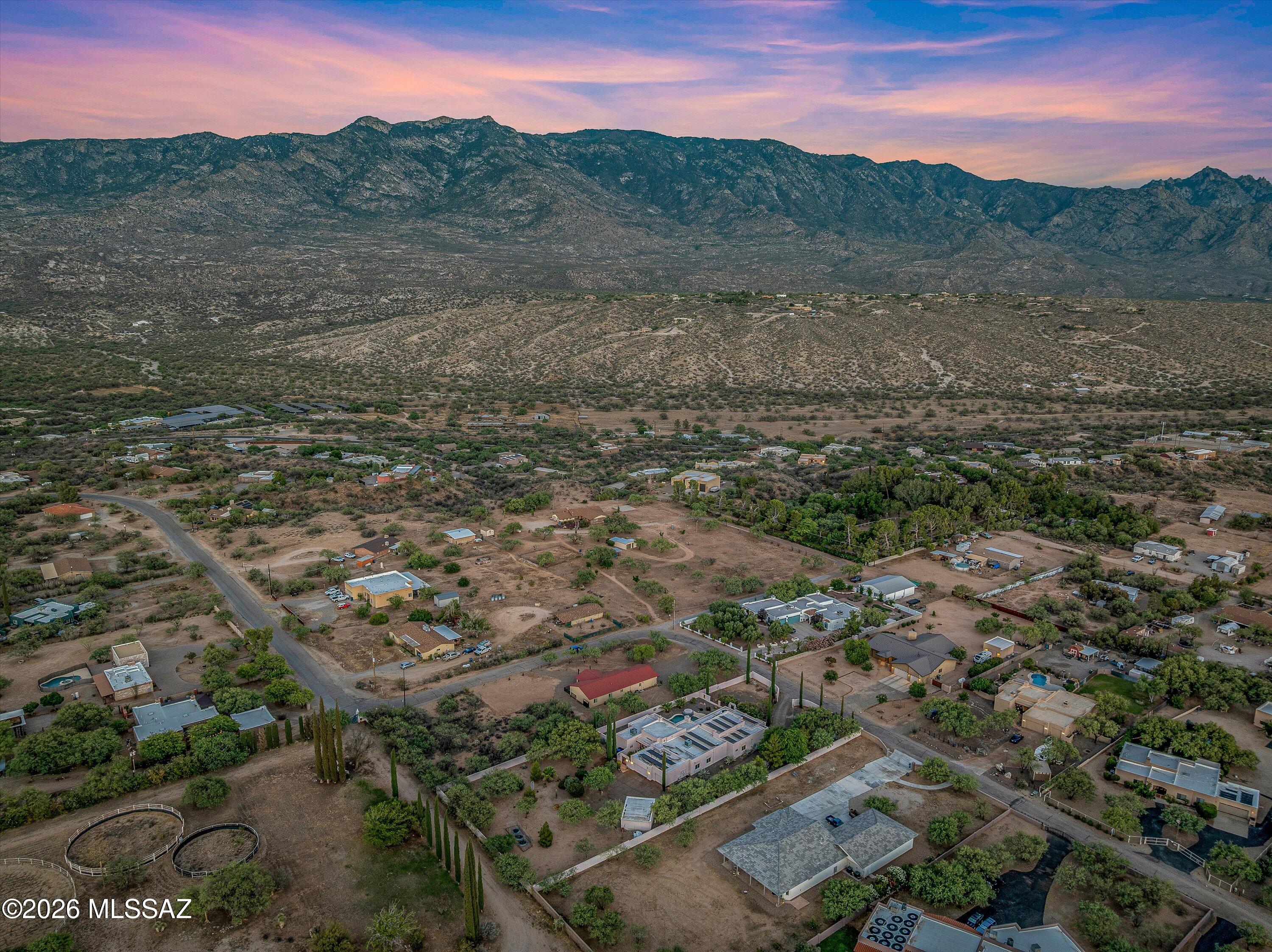 4677 East Rail N Road Tucson, AZ 85739 - Photo 42 of 48 Overhead view