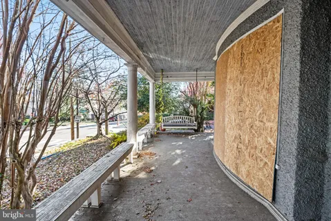 a view of a house with snow on the ground