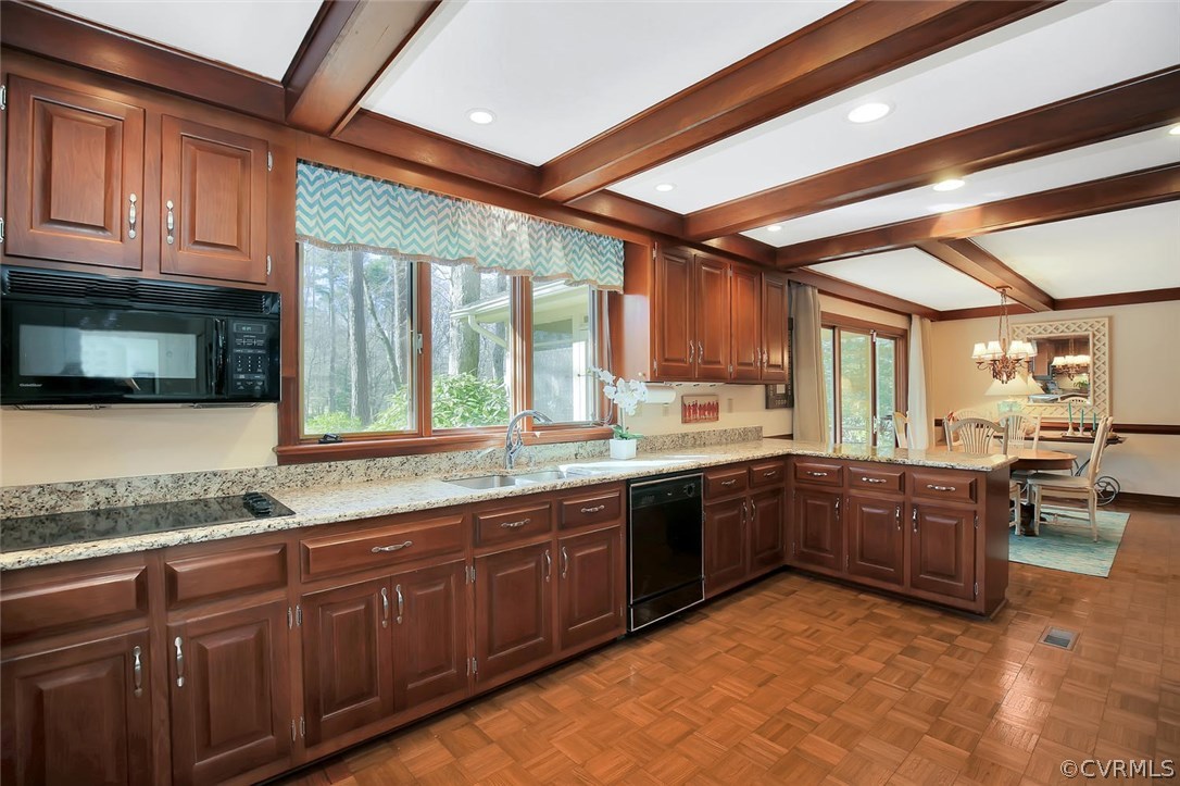 3906 Timber Ridge Road Midlothian, VA 23112 - Photo 6 of 15 a large kitchen with lots of counter space and a sink