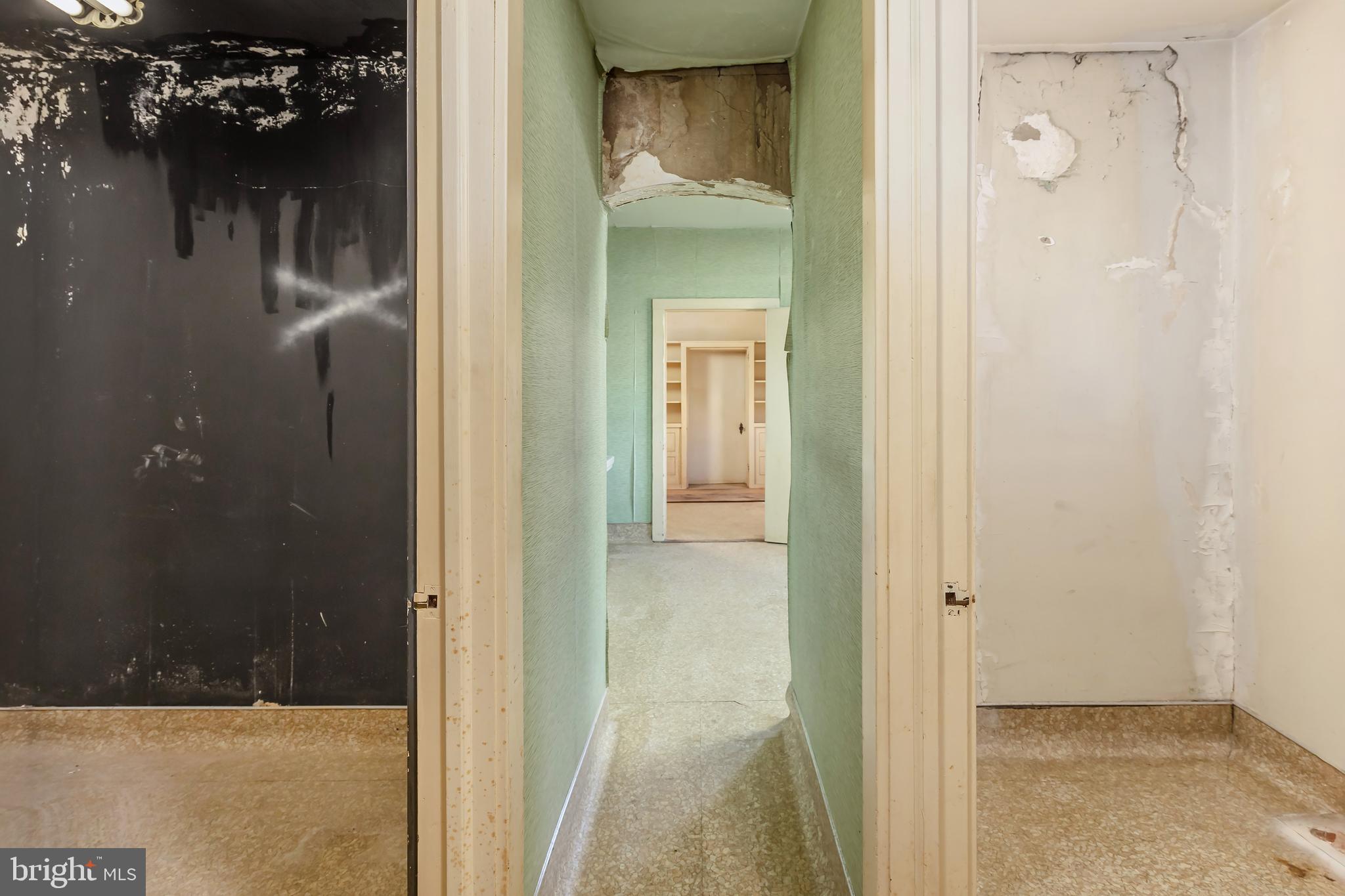 54 State Street Glassboro, NJ 08028 - Photo 14 of 29 Hallway (darkroom on left, bath on right)-Office