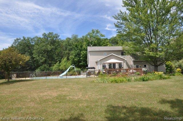 6120 North Burkhart Road Howell, MI 48855 - Photo 22 of 25 Back Of N. Burkhart