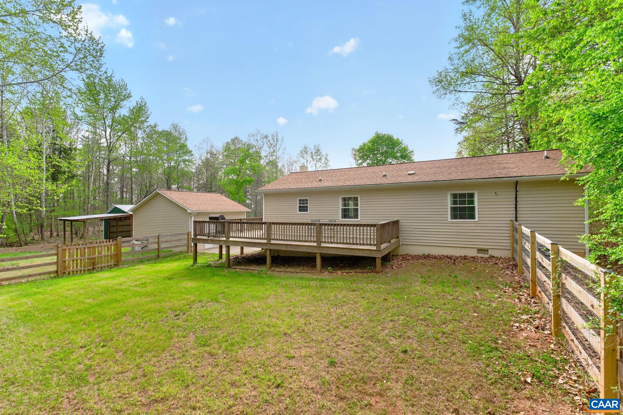 673 Cedar Lane Road Palmyra, VA 22963 - Photo 39 of 47 a view of a house with a yard and sitting area