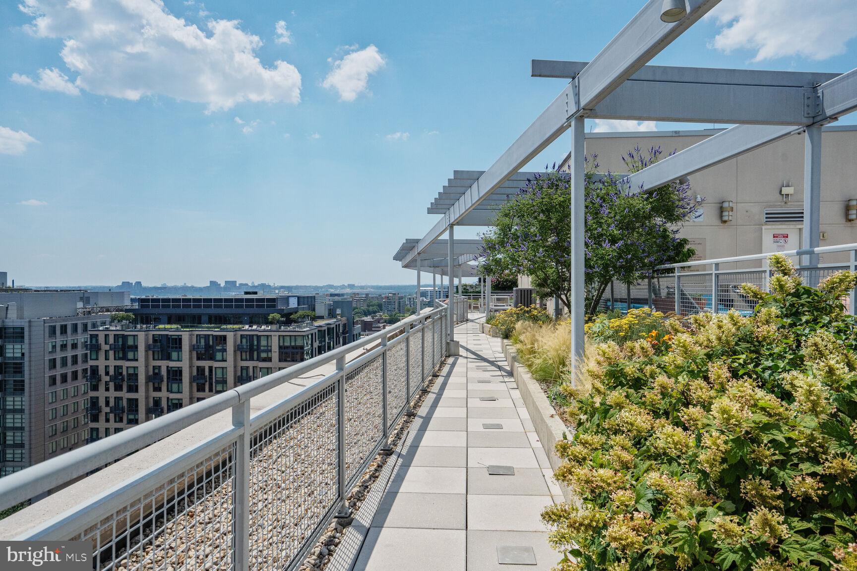 1025 First Street Southeast, Unit 809 Washington, DC 20003 - Photo 28 of 34 Roofdeck garden with river views