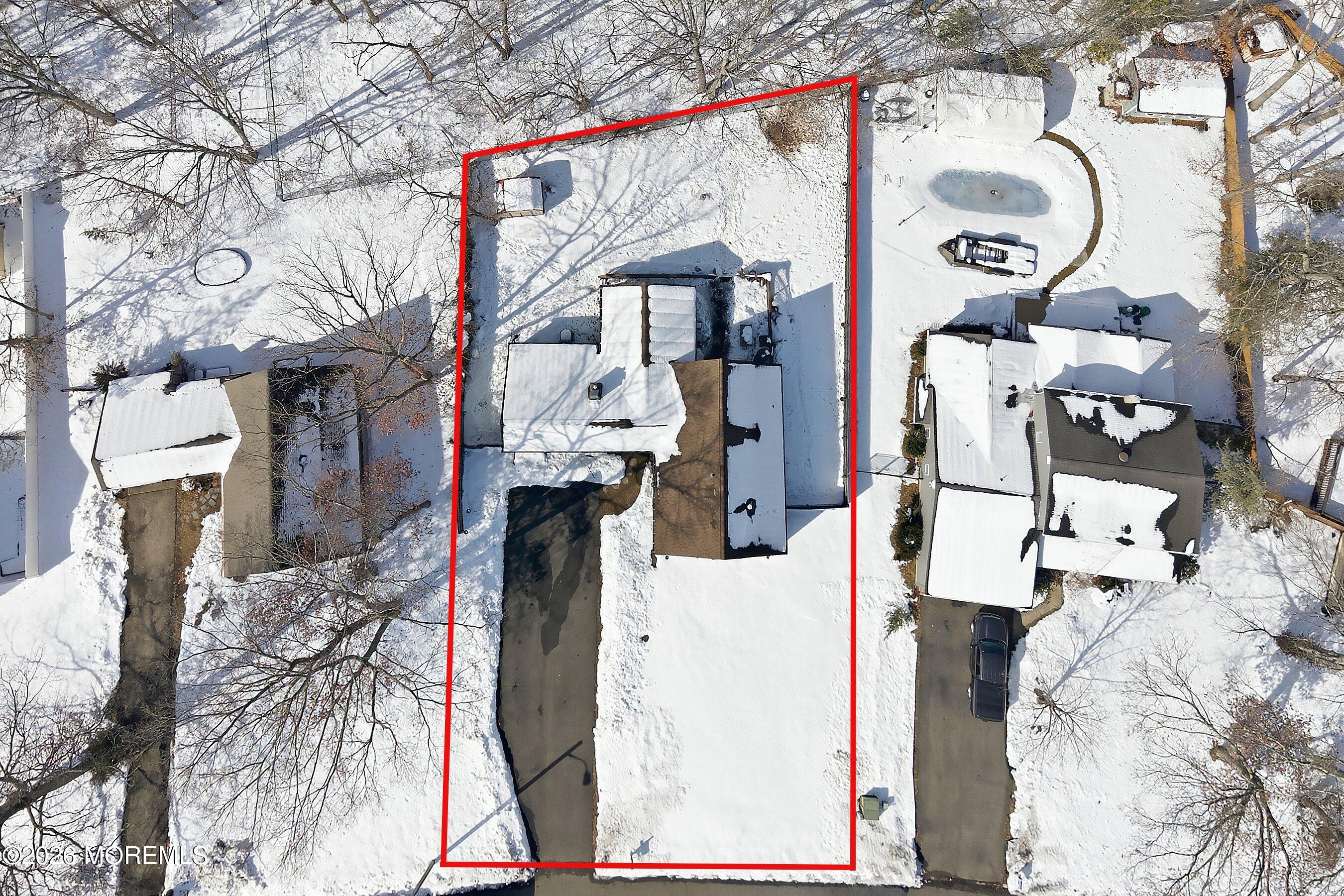 181 Weldon Road Manchester Township, NJ 08759 - Photo 34 of 42 58-Overhead with outline