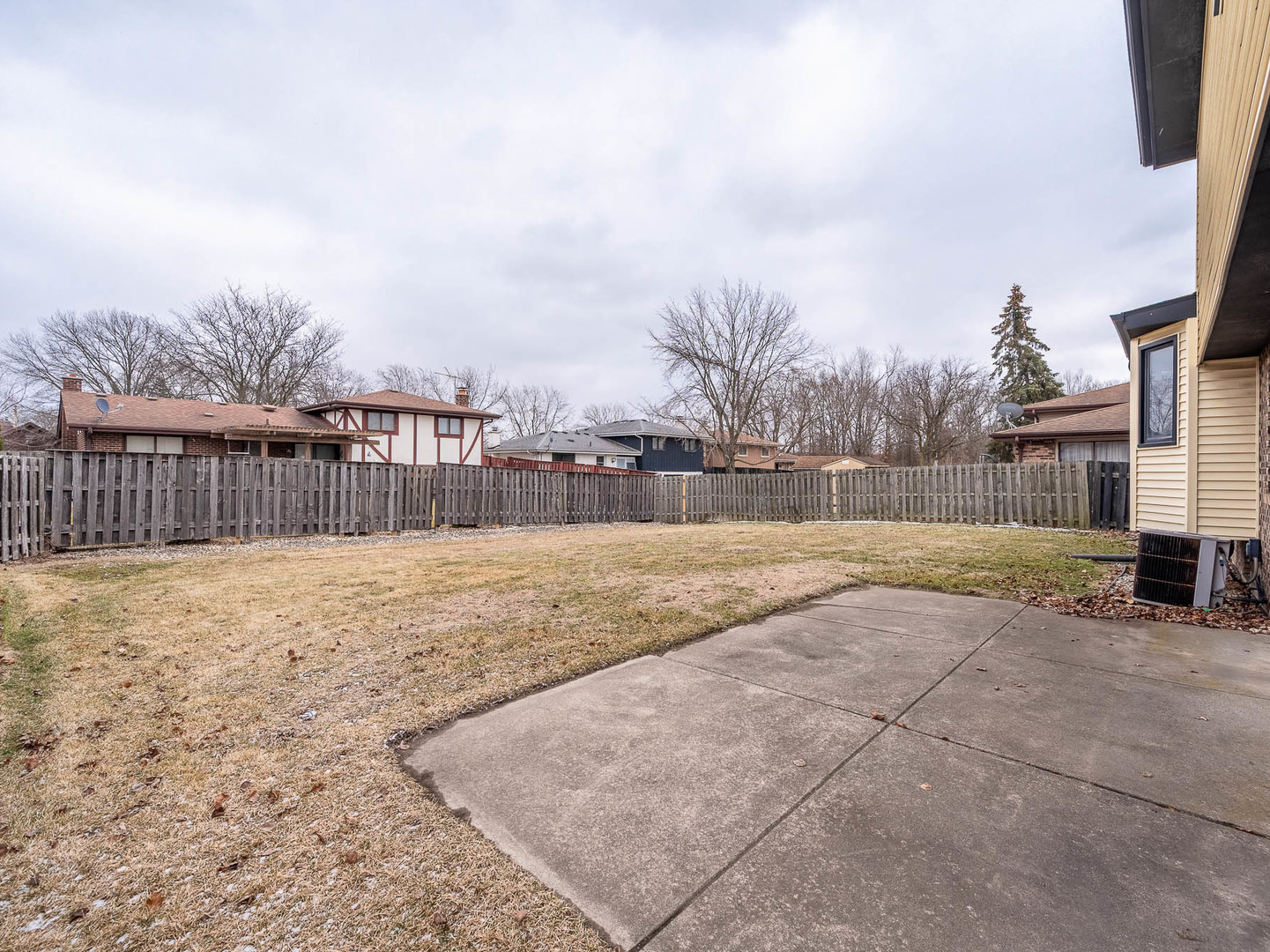 18549 Old Farm Road Lansing, IL 60438 - Photo 16 of 16 a view of backyard with trees