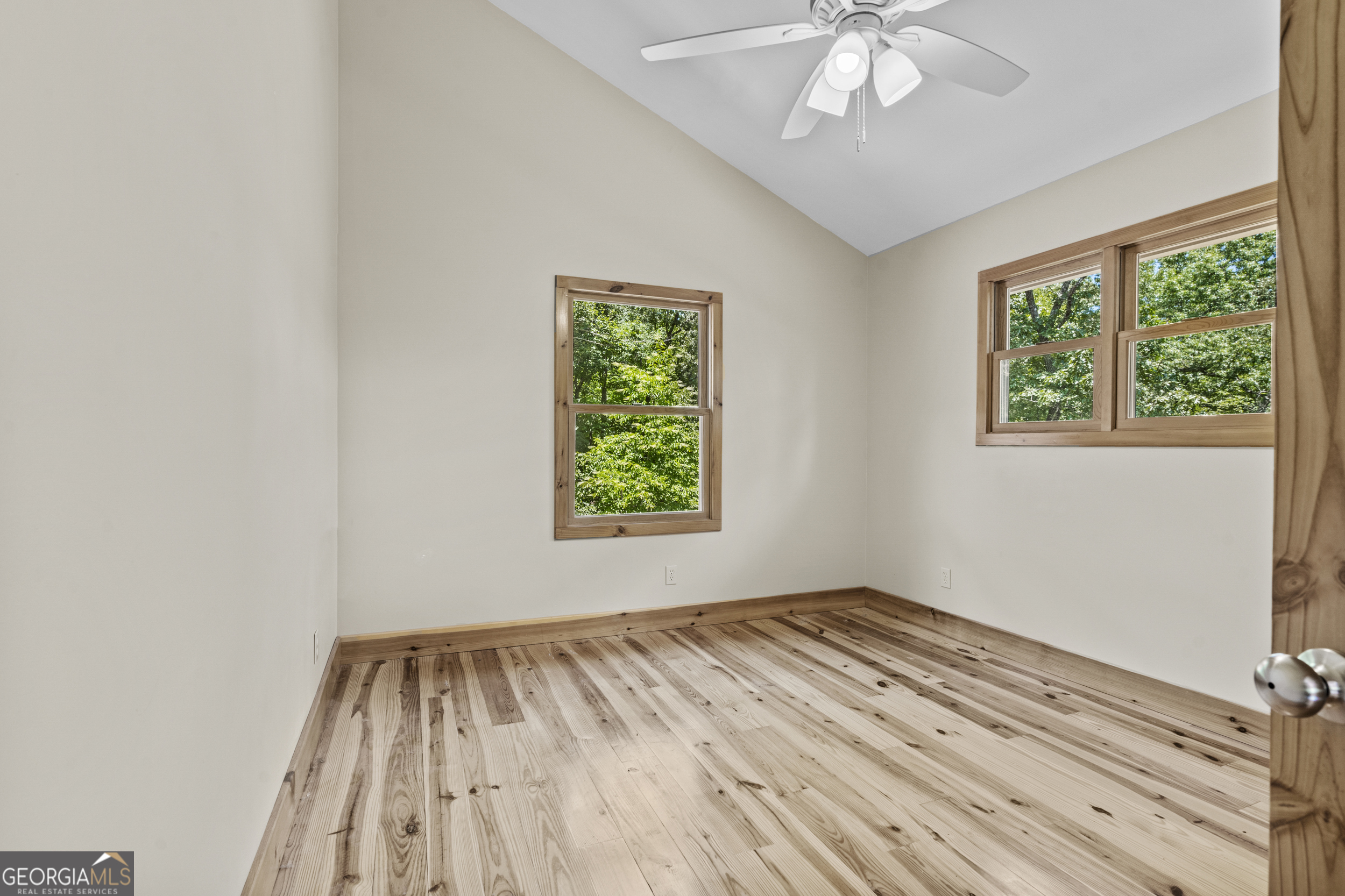 420 Hidden Acres Lane Clayton, GA 30525 - Photo 34 of 46 wooden floor in an empty room with a window
