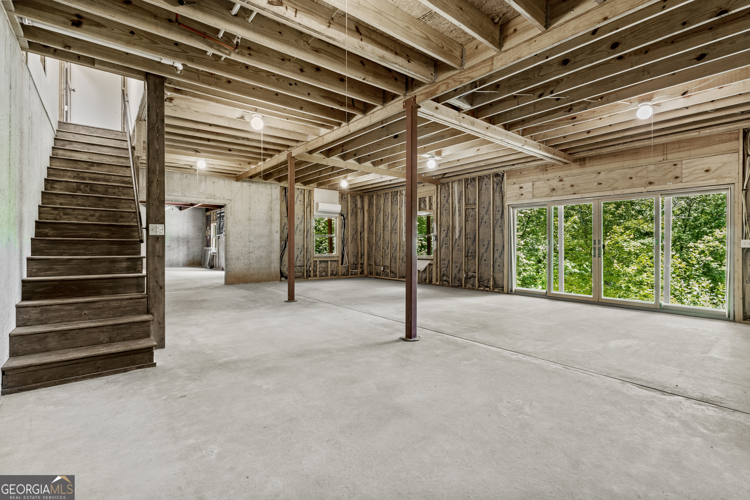420 Hidden Acres Lane Clayton, GA 30525 - Photo 36 of 46 a view of an empty room with a balcony