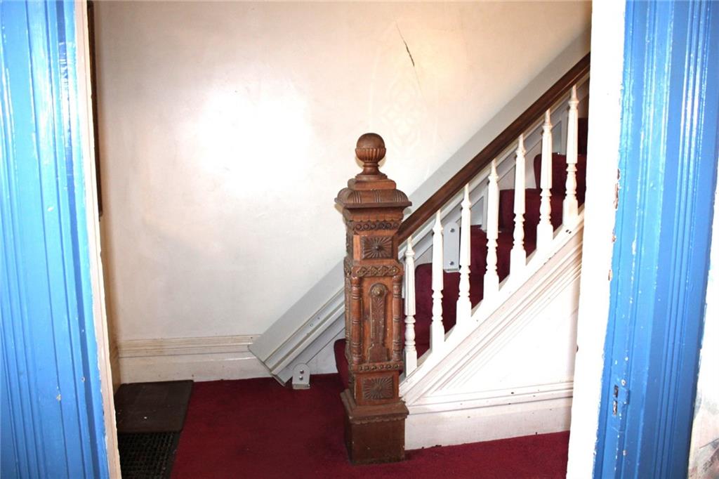 324 West North Street Butler, PA 16001 - Photo 21 of 49 beautiful Newel Post on handsome banister and balustrades