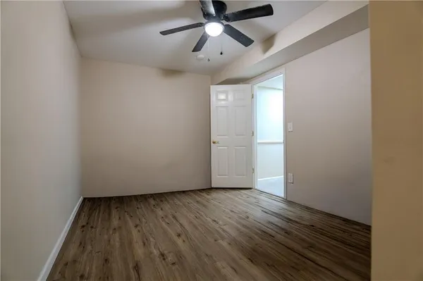 wooden floor in an empty room