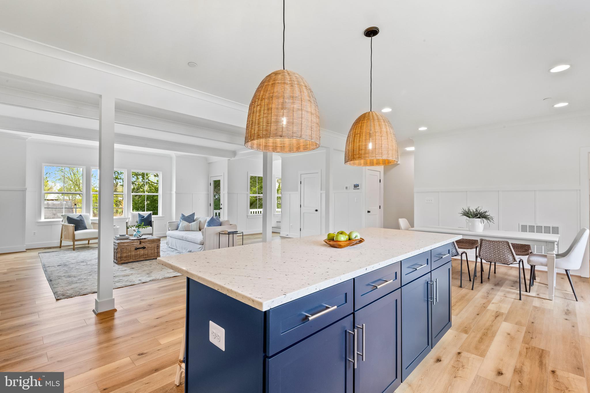 6016 Drum Point Road Deale, MD 20751 - Photo 13 of 42 a room with a sink a chandelier and living room view