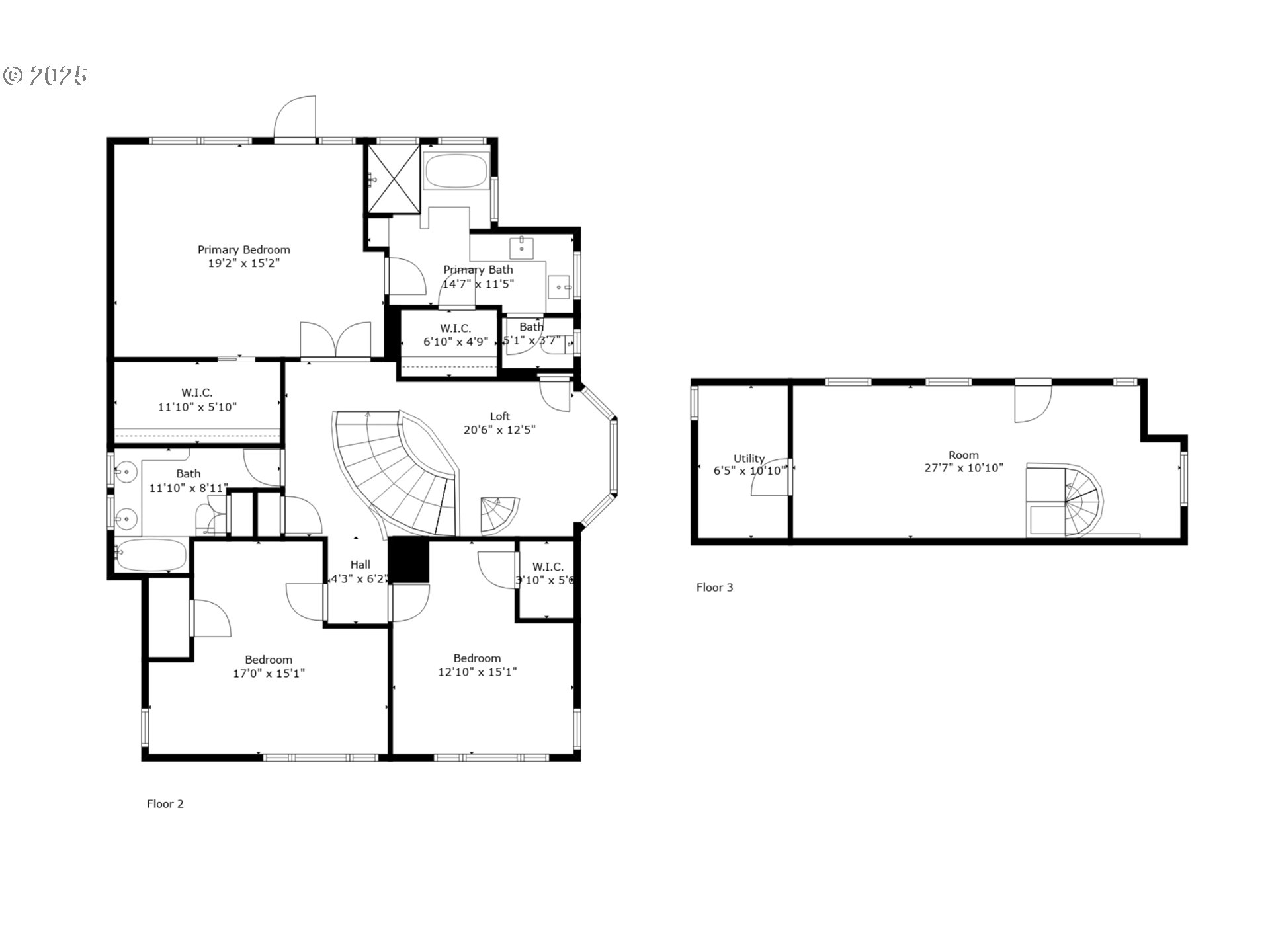 898 Northwest Riverside Boulevard Bend, OR 97703 - Photo 29 of 32 a picture of a floor plan