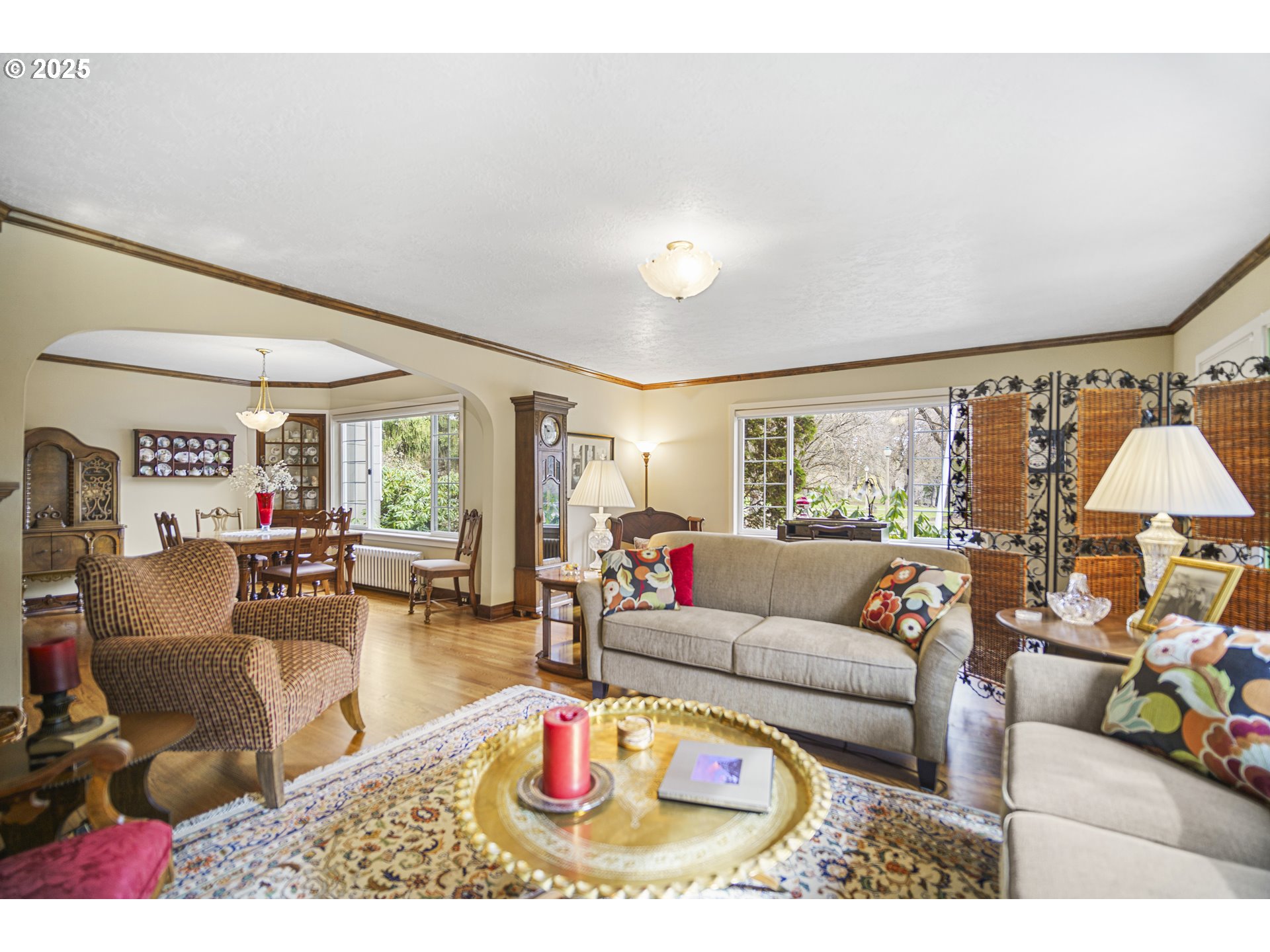 898 Northwest Riverside Boulevard Bend, OR 97703 - Photo 4 of 32 a living room with furniture and a large window