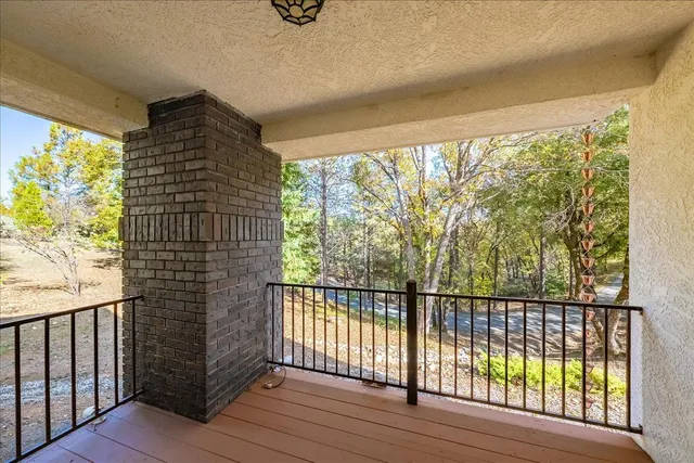 a view of a lush green field
