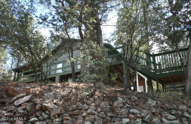 6329 Quail Cove Road Pine, AZ 85544 - Photo 1 of 26 North side street elevation