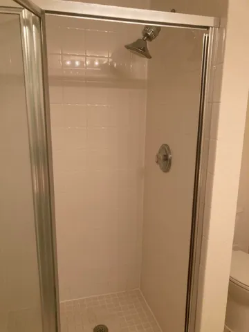 a view of a livingroom with a window