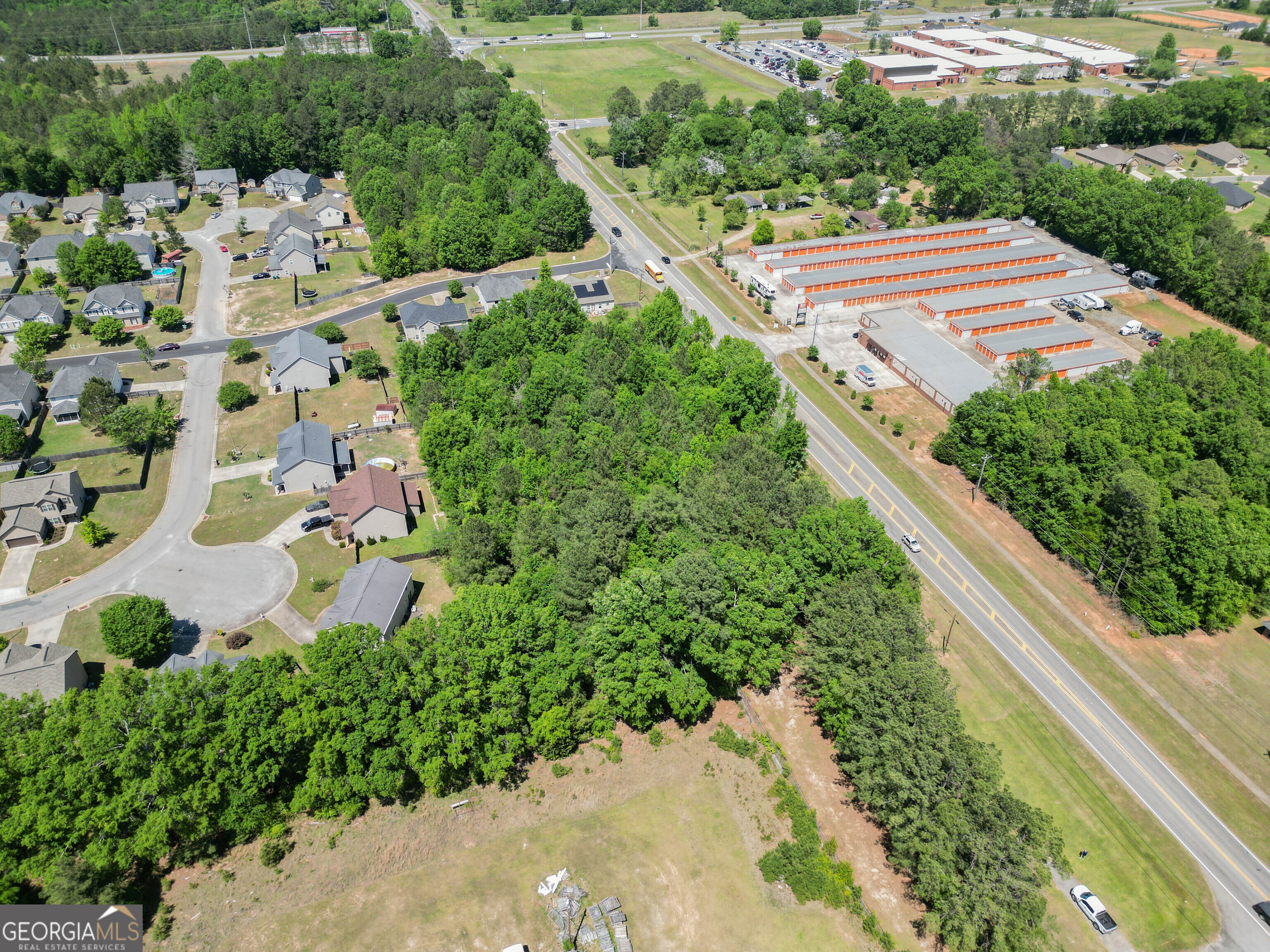 0 Macon Road Perry, GA 31069 - Photo 18 of 19 an aerial view of a house with a yard