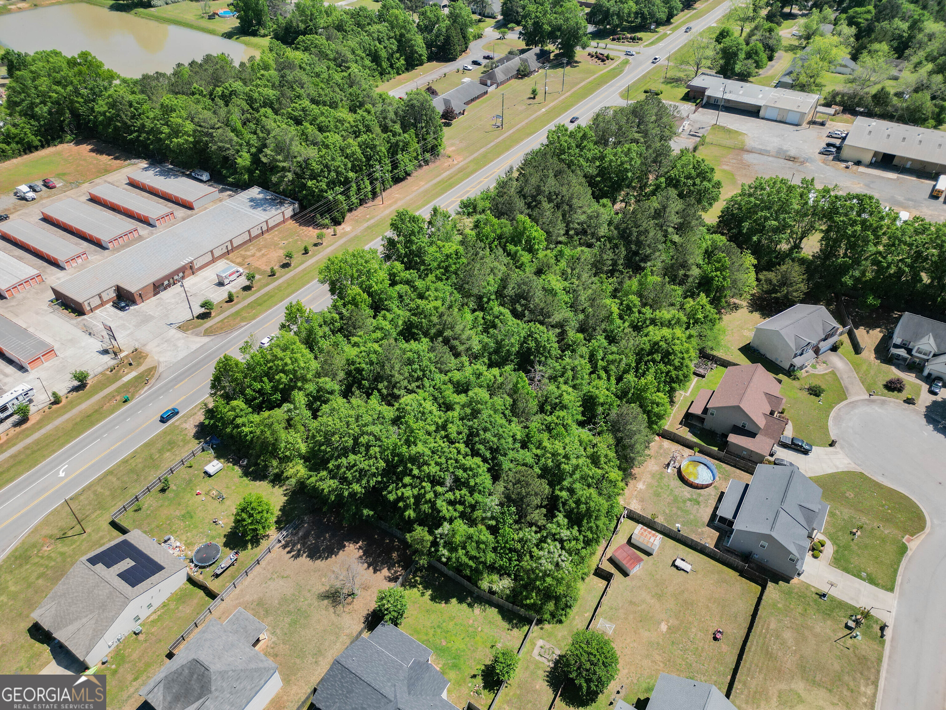 0 Macon Road Perry, GA 31069 - Photo 9 of 19 an aerial view of a house with outdoor space and street view