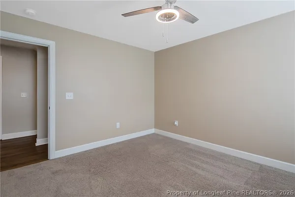 an empty room with a empty space