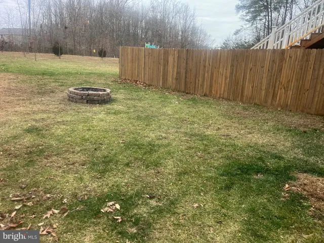 a view of outdoor space and yard