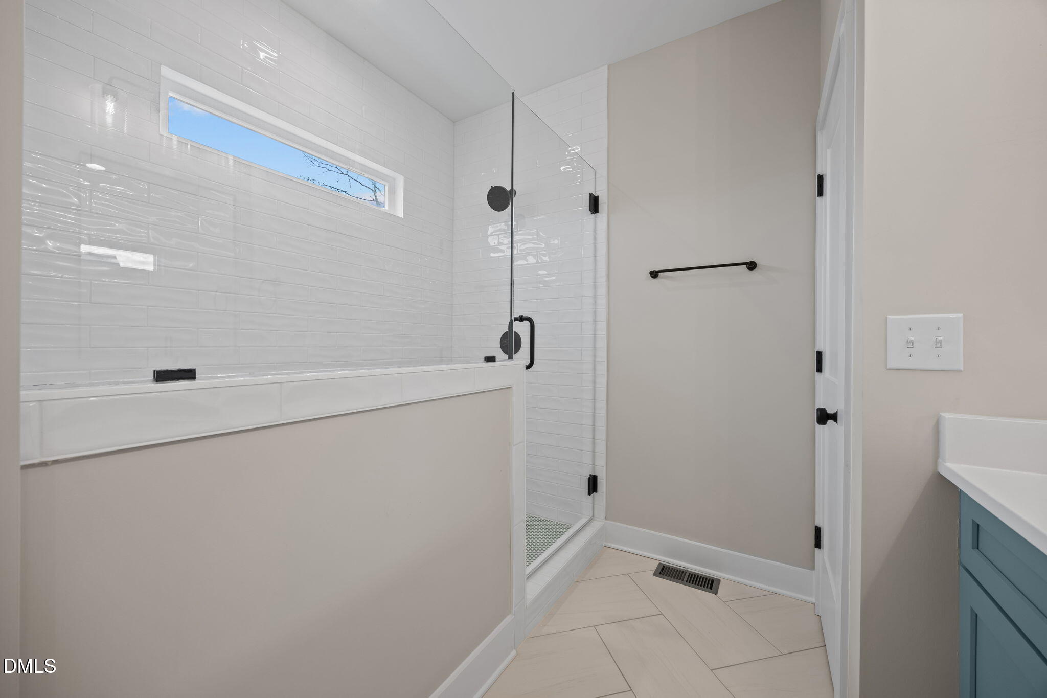 1221 Antioch Church Road Timberlake, NC 27583 - Photo 27 of 45 a bathroom with a shower and toilet