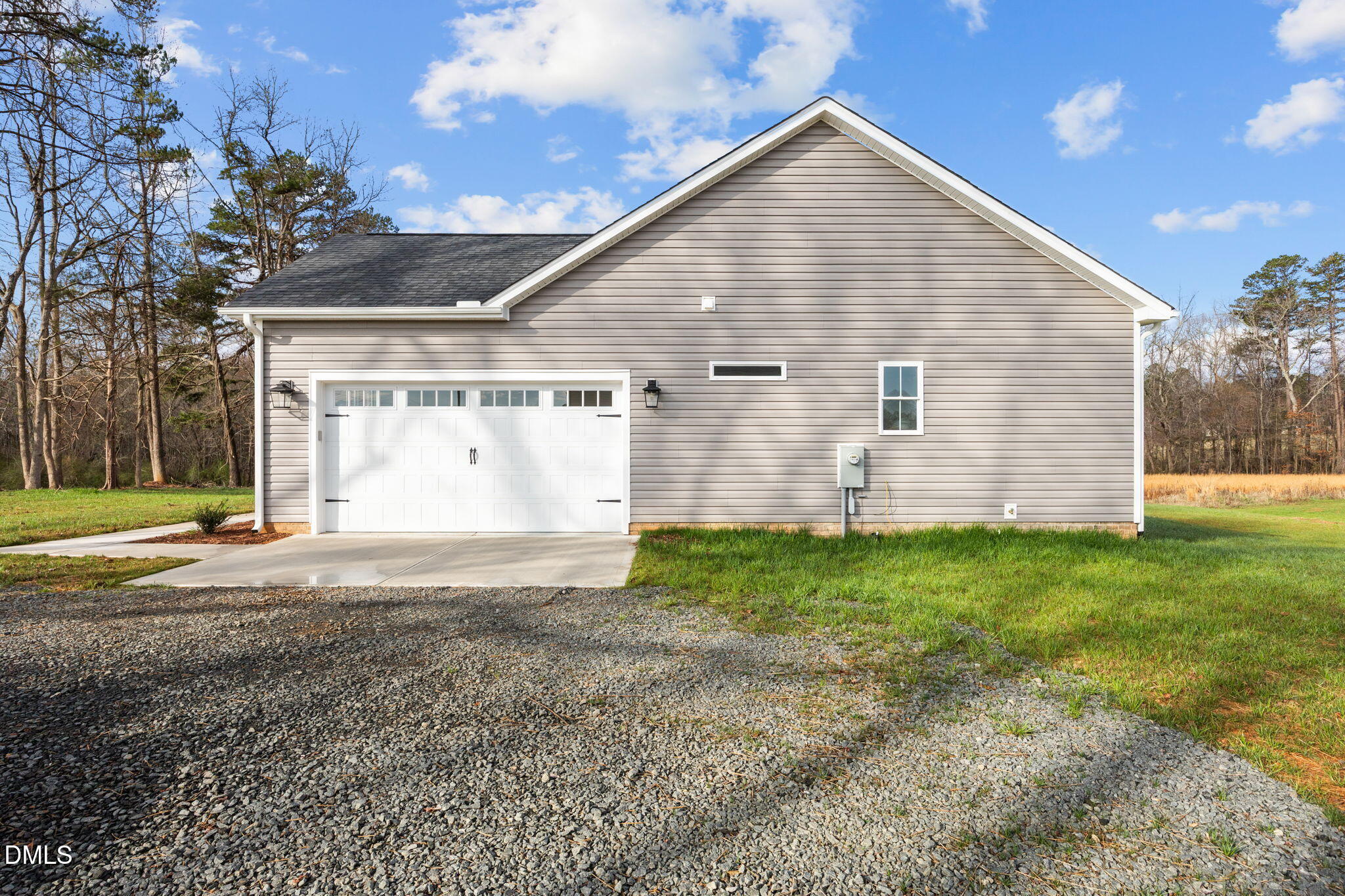 1221 Antioch Church Road Timberlake, NC 27583 - Photo 39 of 45 a view of a backyard of the house