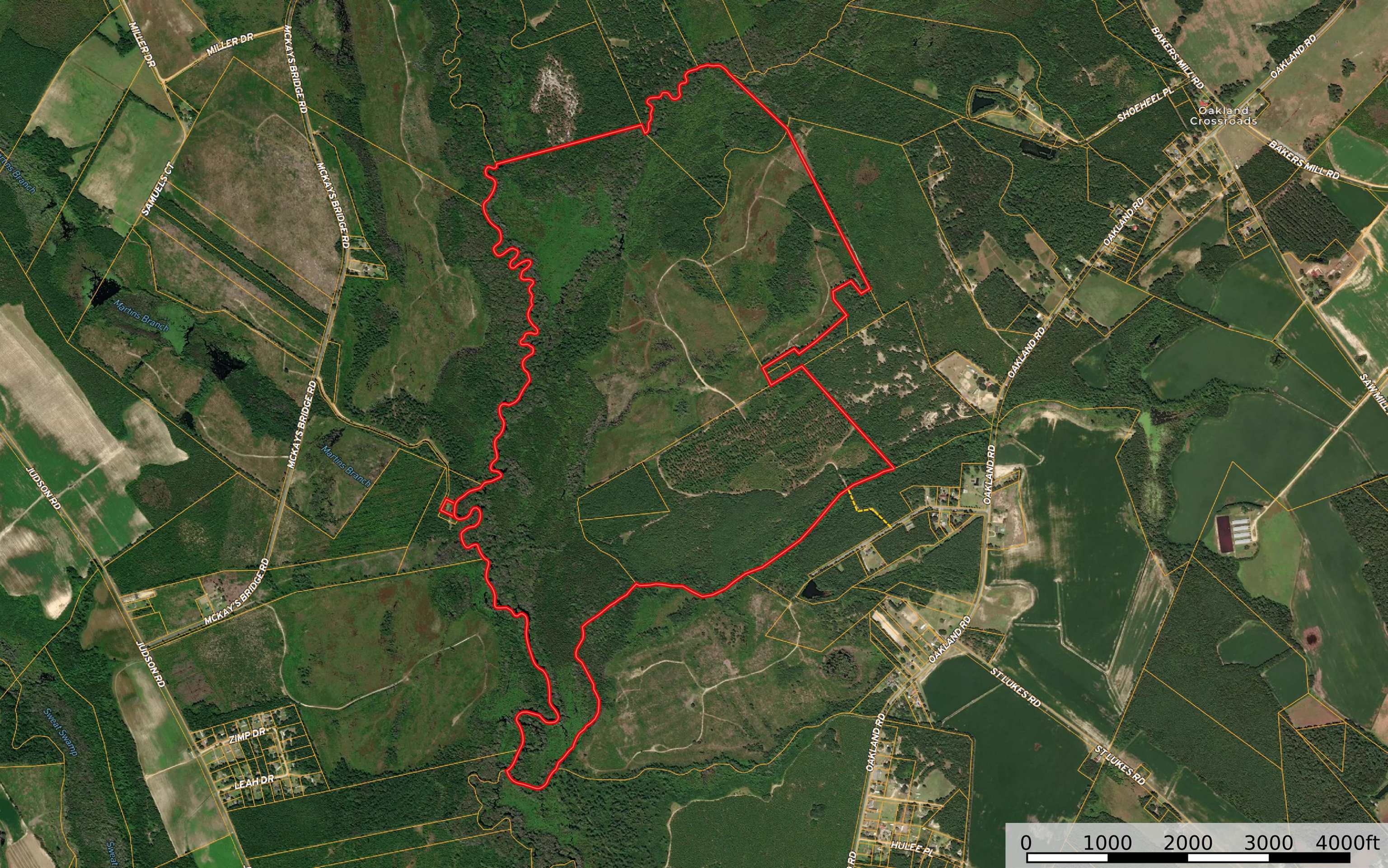 Map of property location