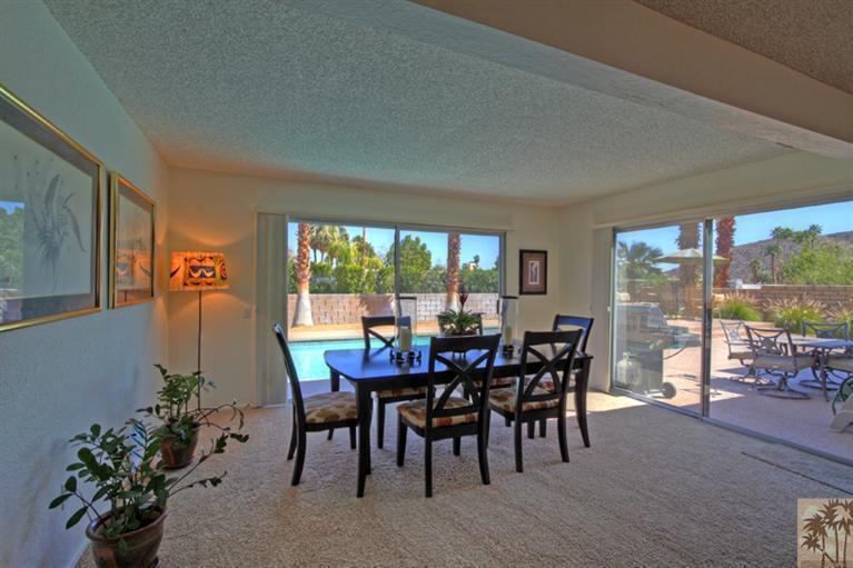 71520 Gardess Road Rancho Mirage, CA 92270 - Photo 10 of 25 a view of a dining room with furniture window and outside view
