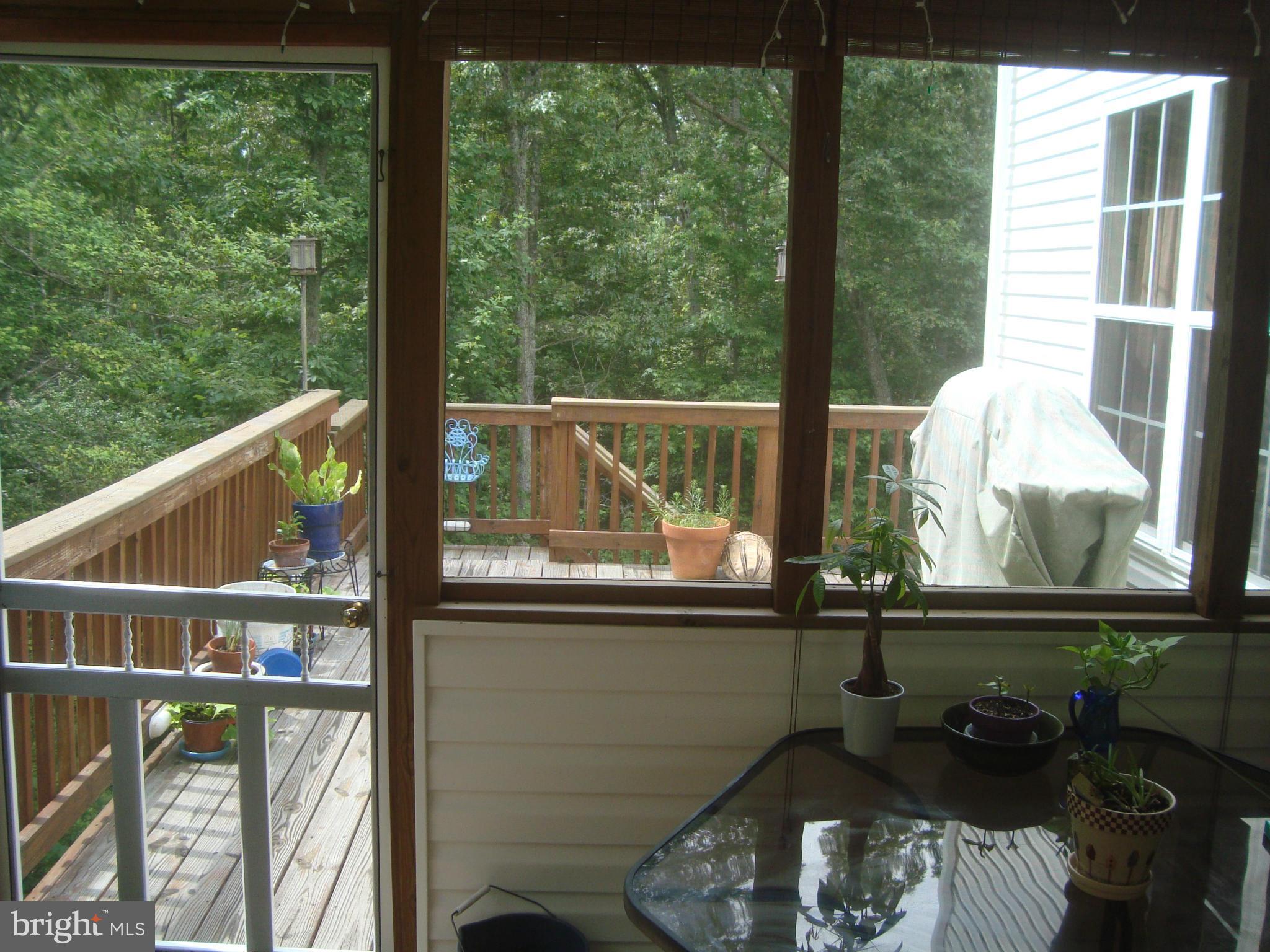 12521 Kent Road King George, VA 22485 - Photo 18 of 30 View from screened in porch to outside deck