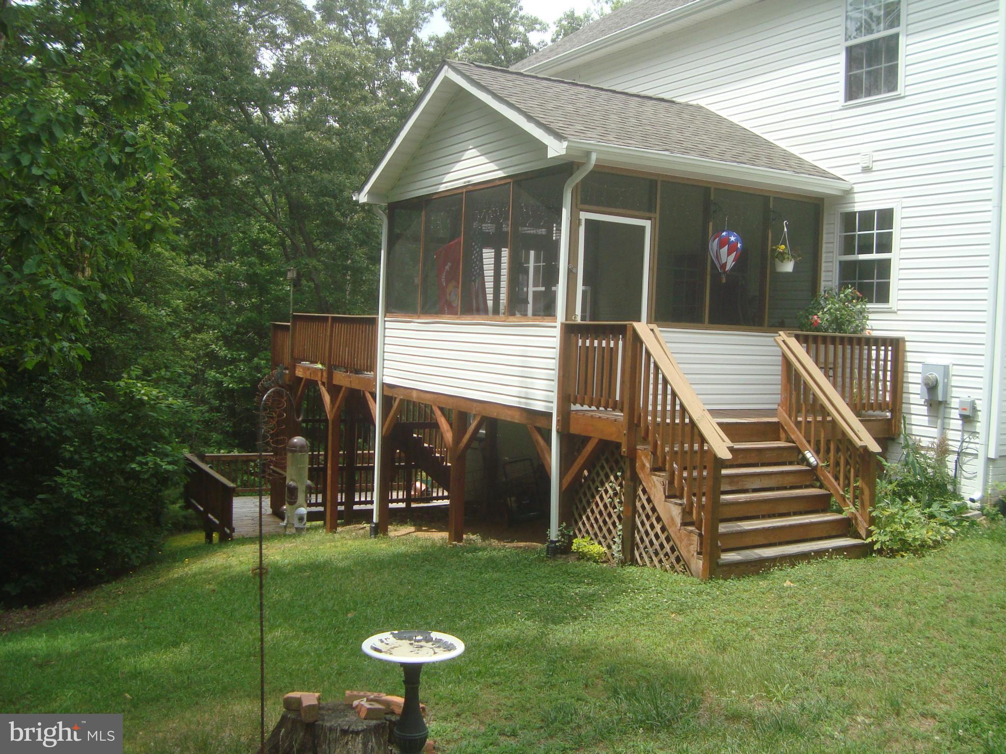 12521 Kent Road King George, VA 22485 - Photo 20 of 30 Exterior (Rear) to view of screened in porch
