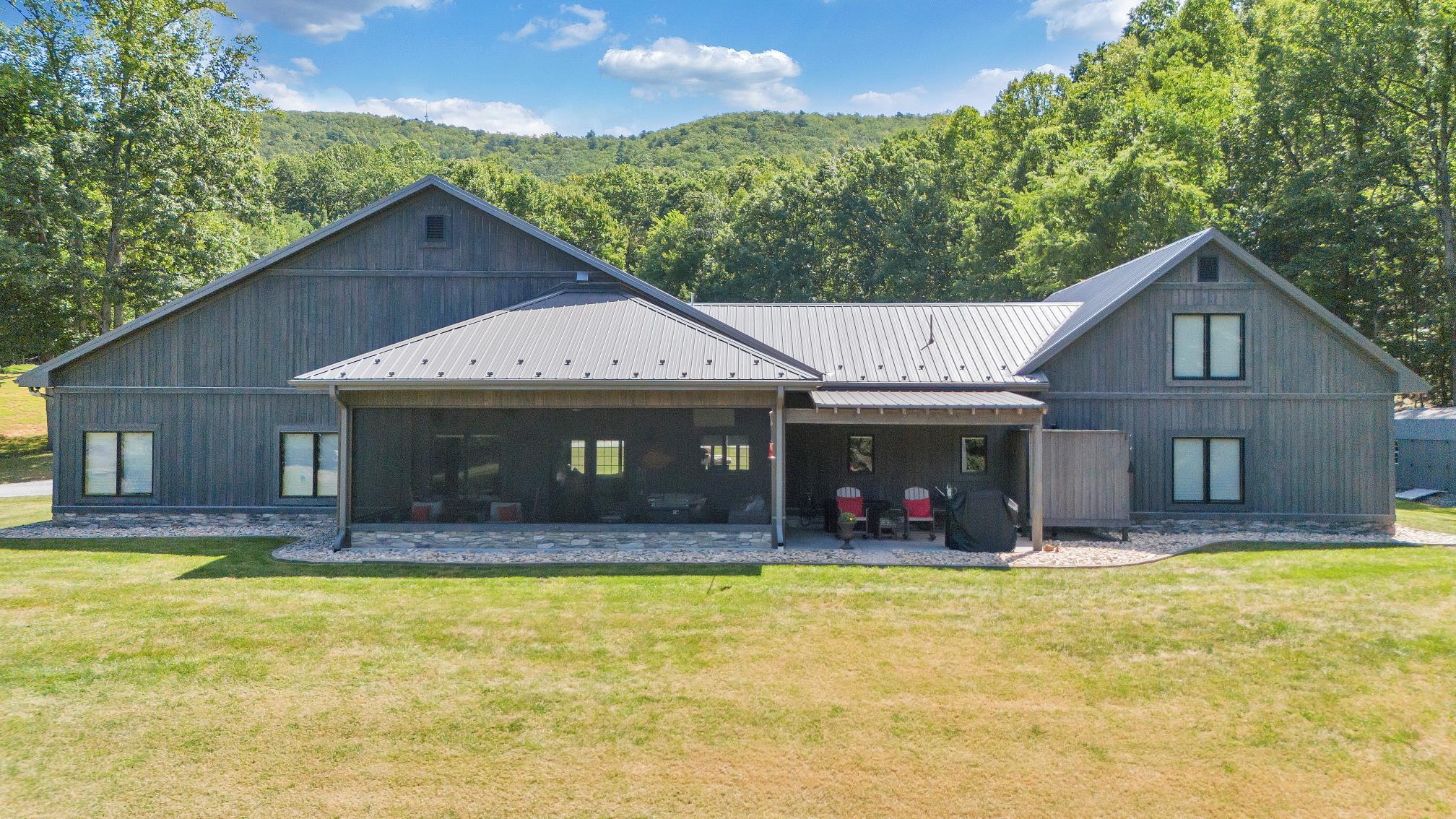 4344 Smith Mountain Road Penhook, VA 24137 - Photo 72 of 100 Screened porch and outdoor shower