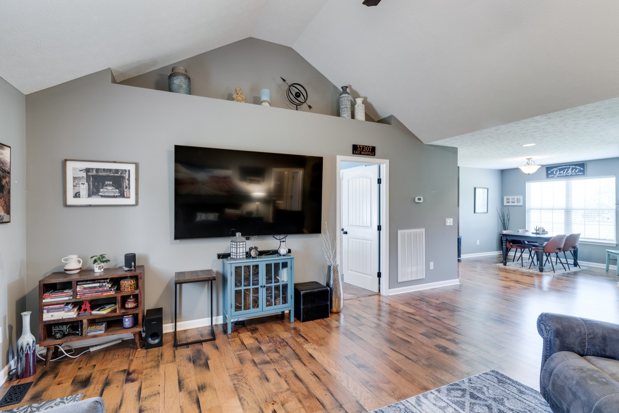 7927 Cedar Grove Road Cross Plains, TN 37049 - Photo 12 of 26 a living room with furniture and a flat screen tv