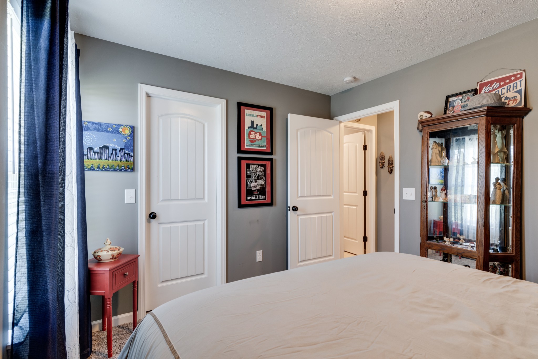 7927 Cedar Grove Road Cross Plains, TN 37049 - Photo 17 of 26 a bedroom with a bed and a closet