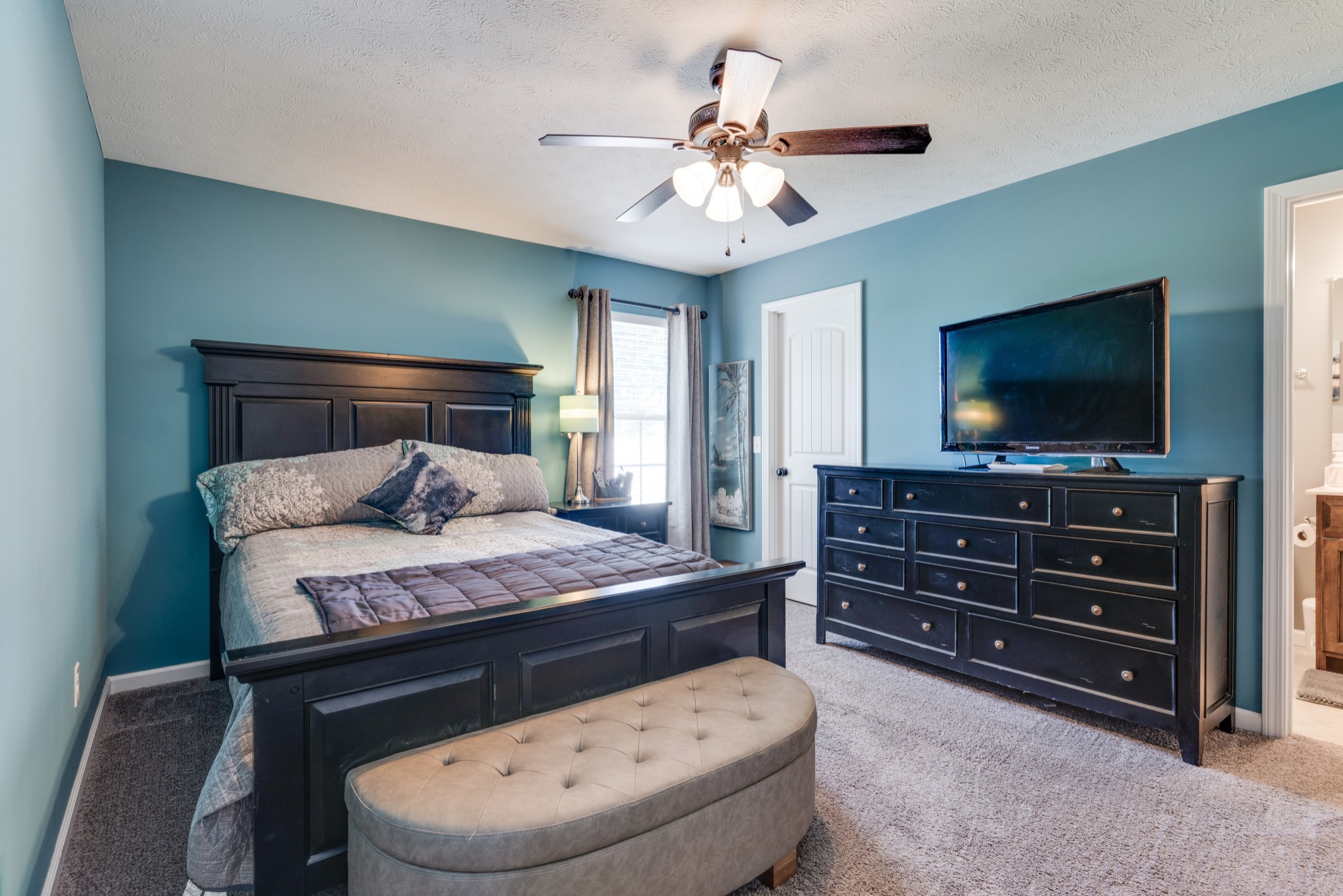 7927 Cedar Grove Road Cross Plains, TN 37049 - Photo 19 of 26 a living room with furniture and a flat screen tv