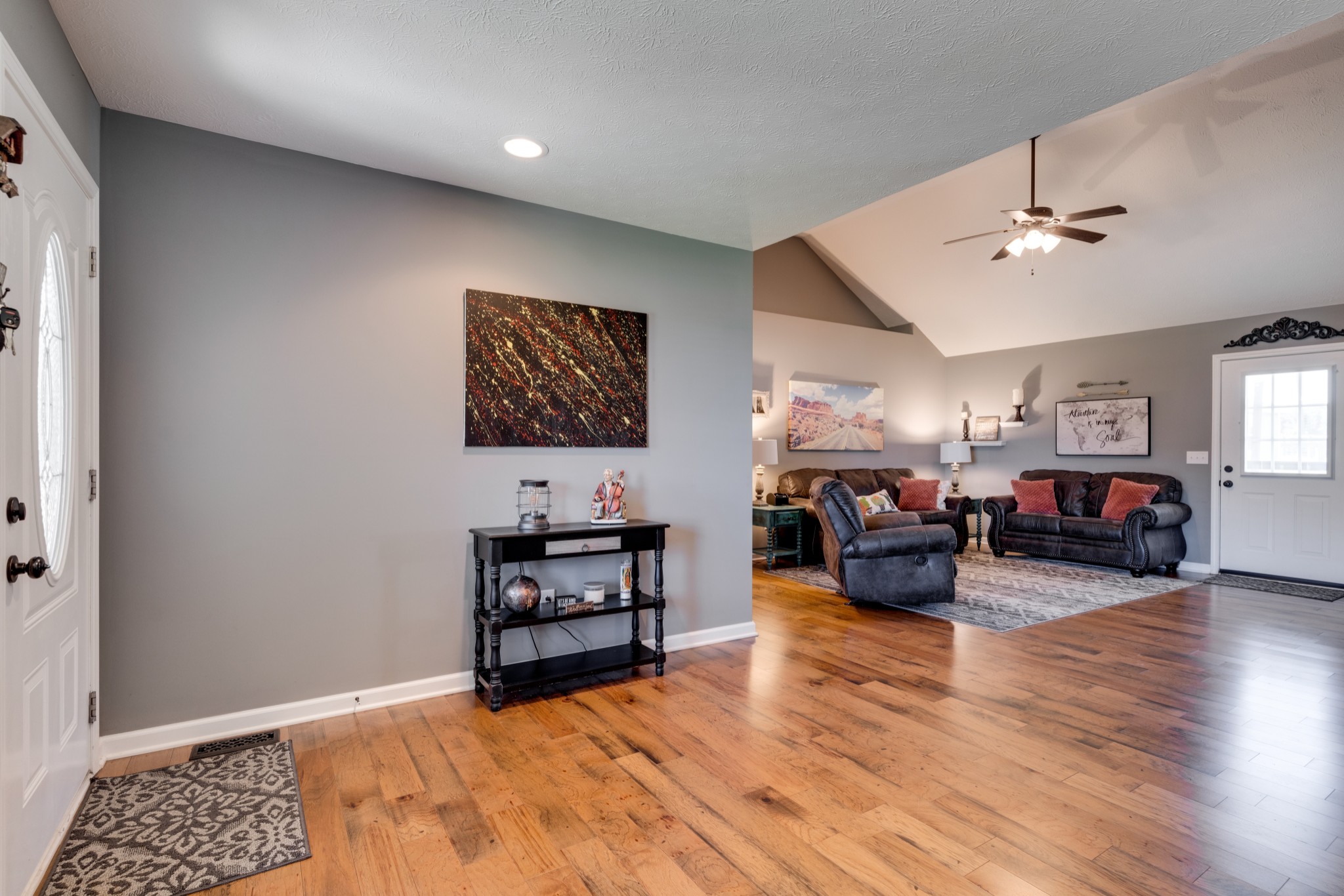 7927 Cedar Grove Road Cross Plains, TN 37049 - Photo 4 of 26 a view of livingroom with furniture and wooden floor