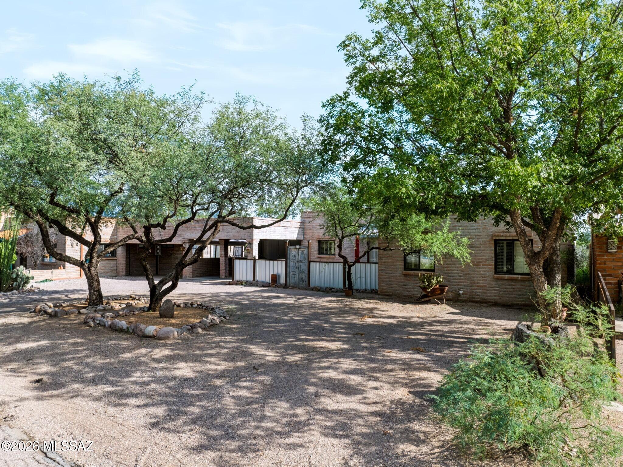 35 Tubac Road Tubac, AZ 85646 - Photo 32 of 34 Front Yard View