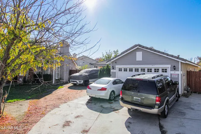 a car parked in front of house