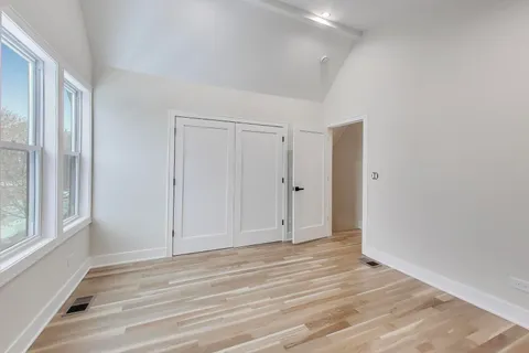 wooden floor in a room
