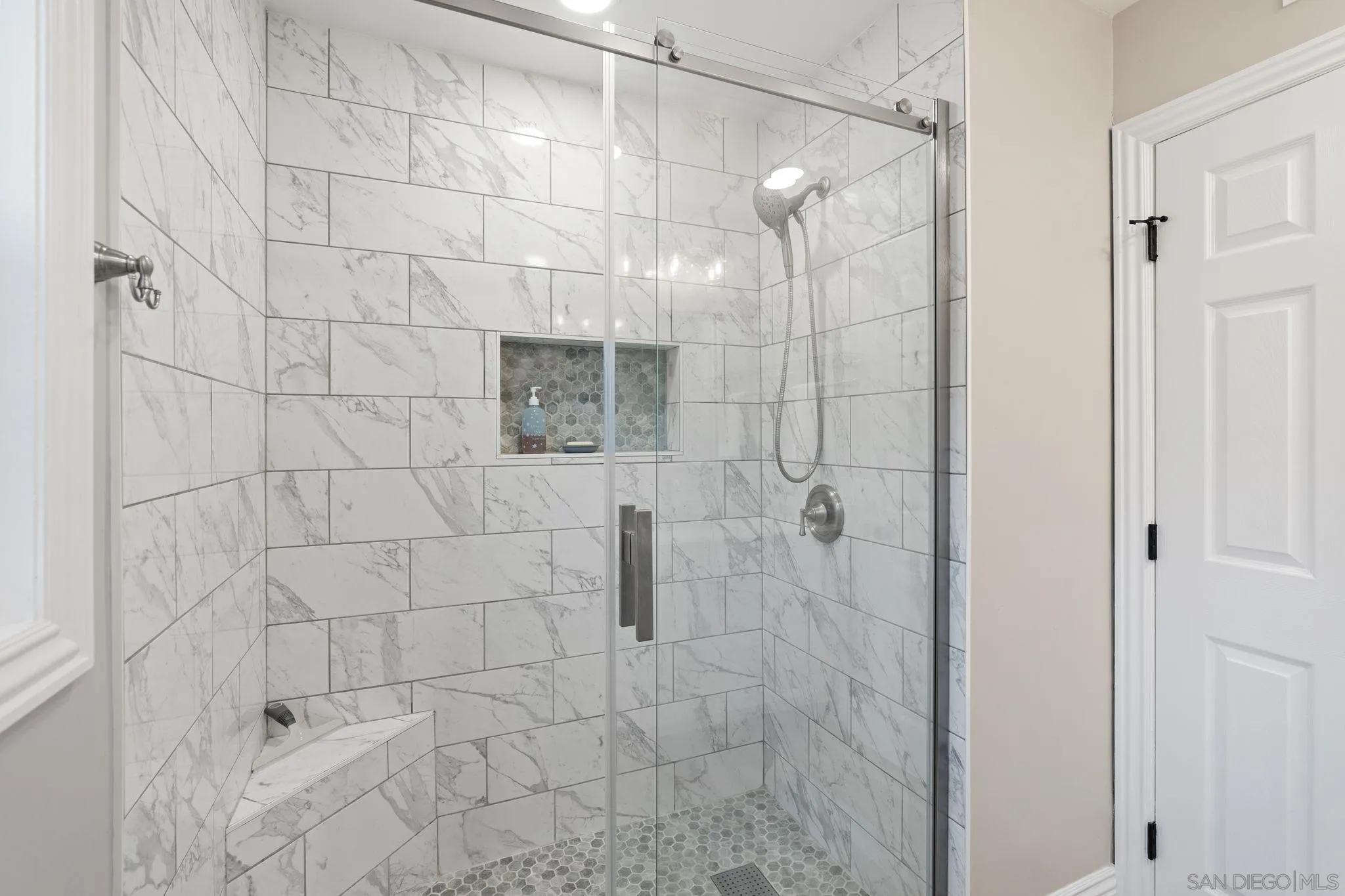 3576 Normandy Circle Oceanside, CA 92056 - Photo 36 of 67 a bathroom with a shower